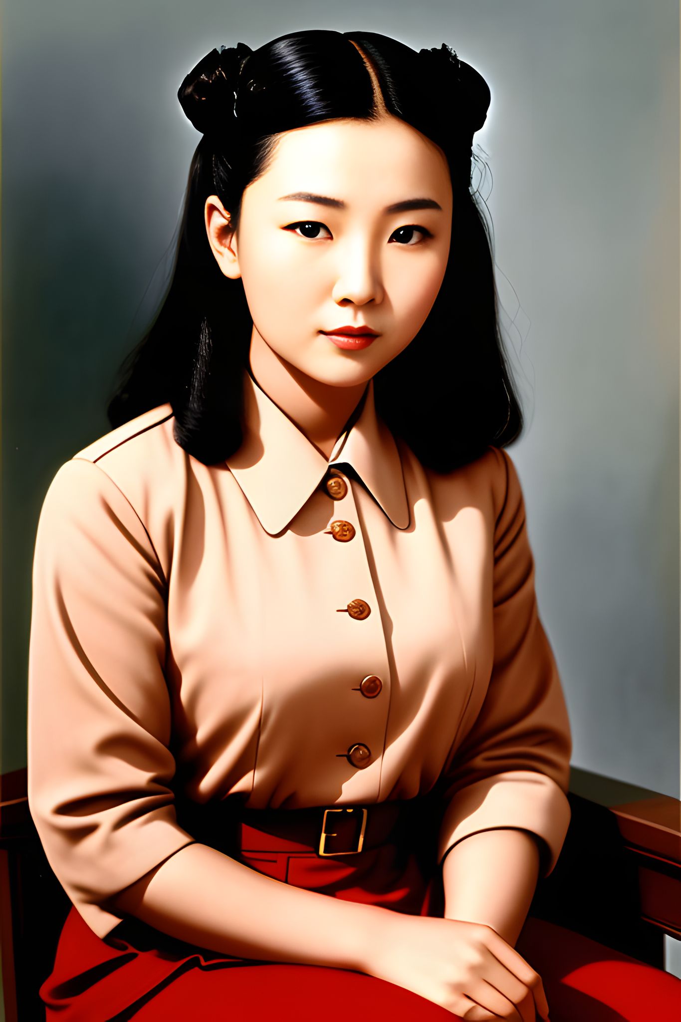 high-detail-portrait-of-a-North-Korean-Actress-in-sdl0