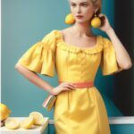 lemon-retro-dress-model