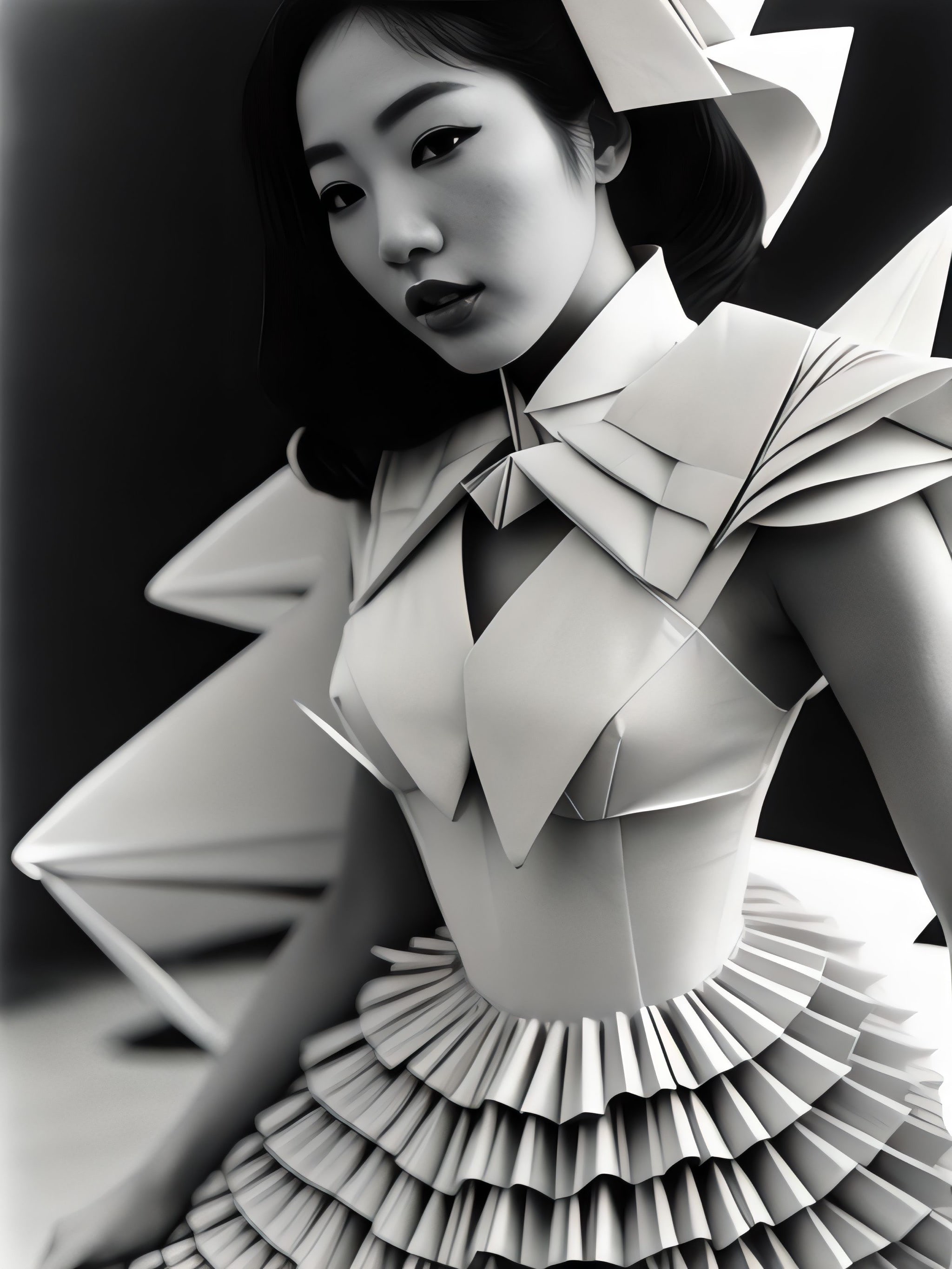 origami_dreams_japanese_model_ruffled_dress