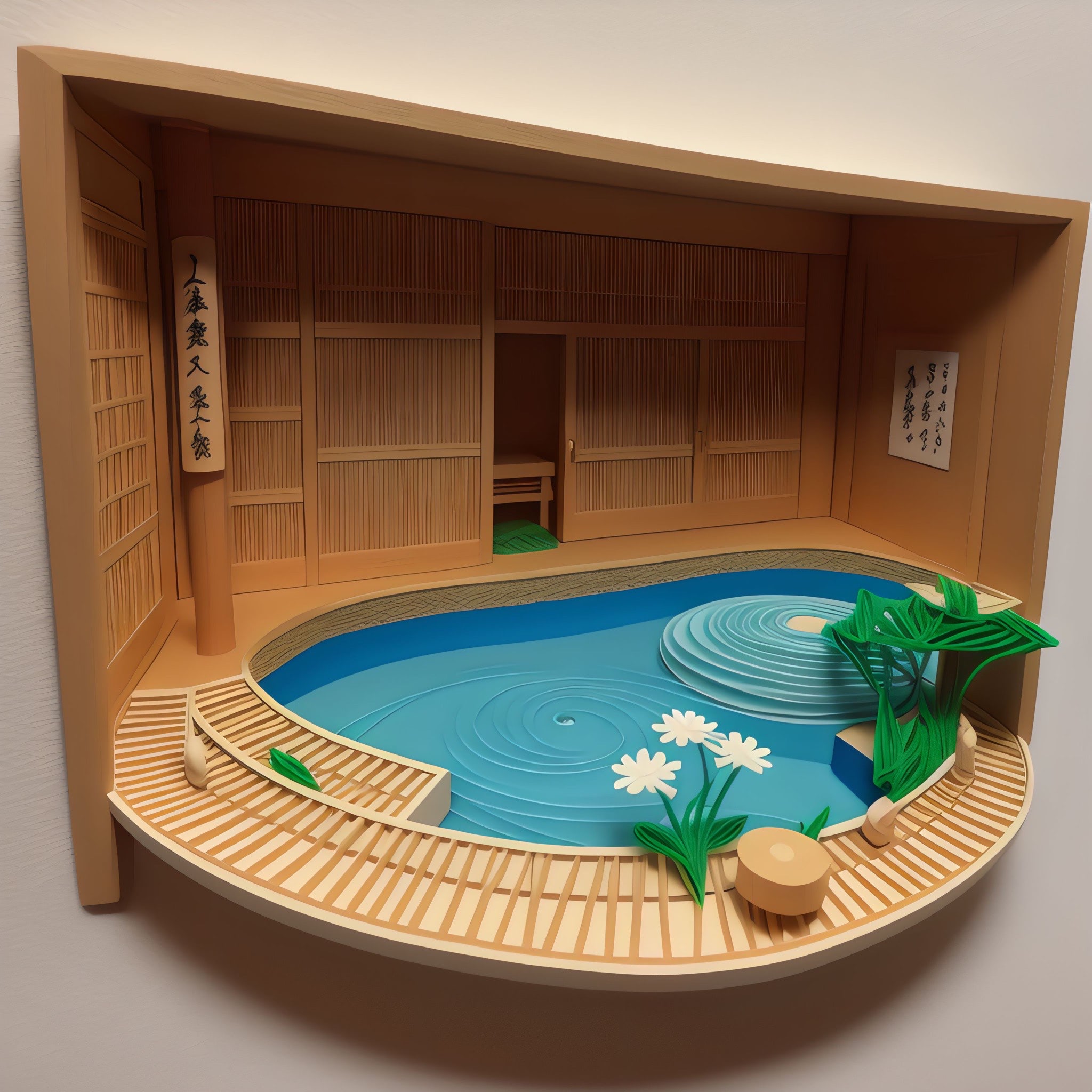 paper-model-japanese-pool