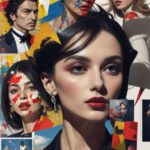 Italian-fashion-icon-collage-by-Mimmo-Rotella-onio