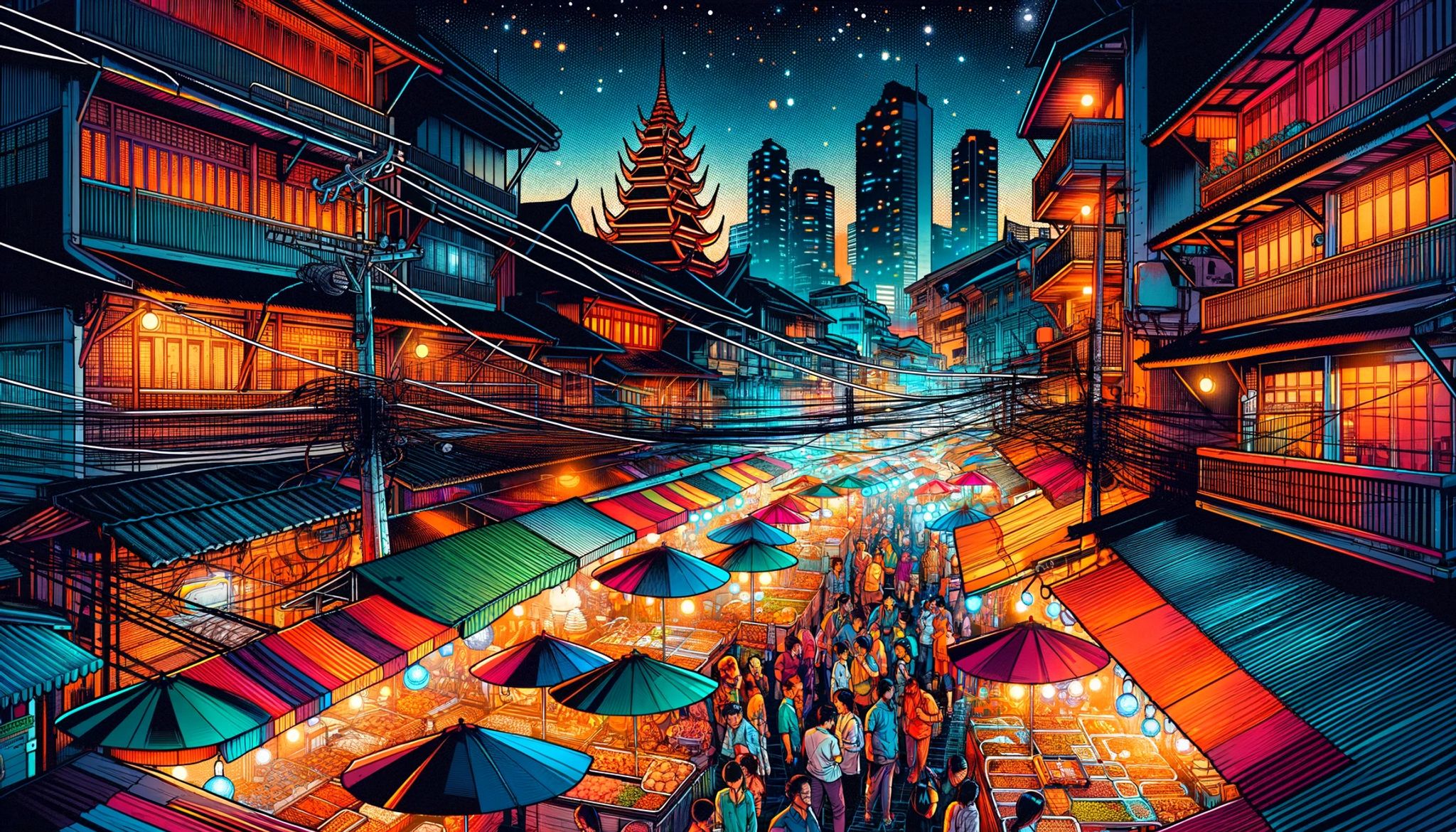 comic-street-market-bangkok-2