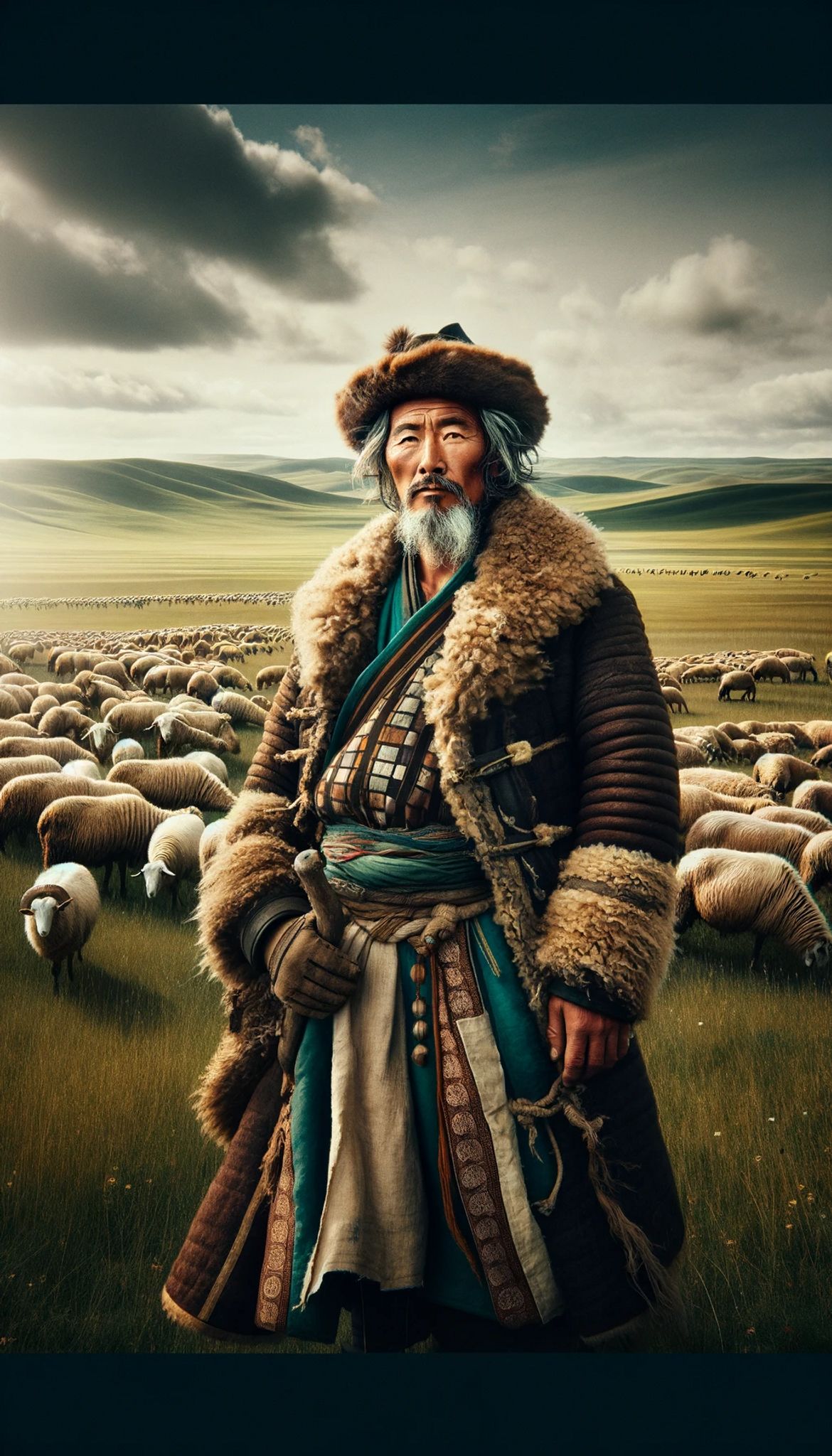 portrait-Chinese-shepherd-mongola