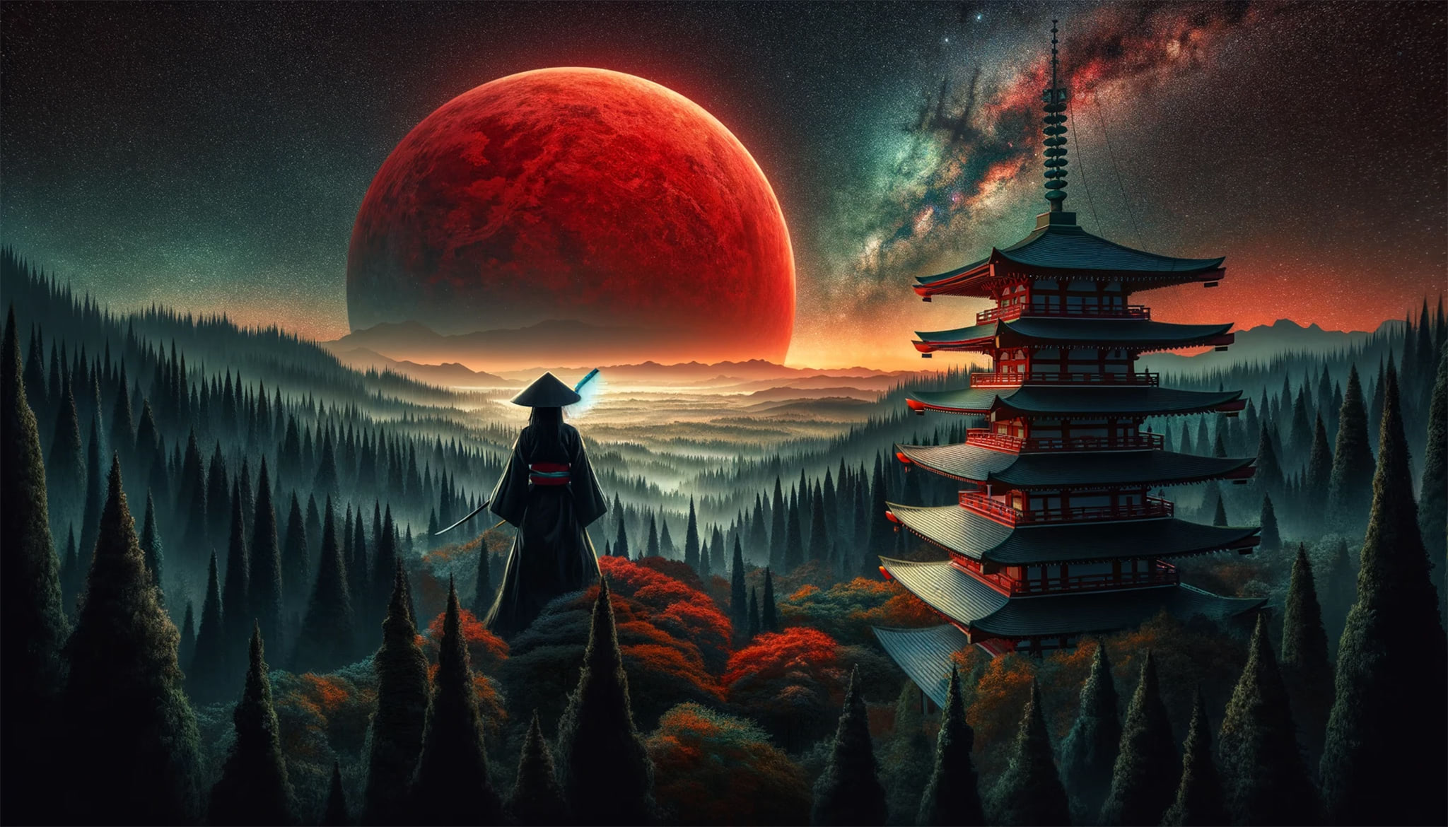 red-sun-samurai-painting