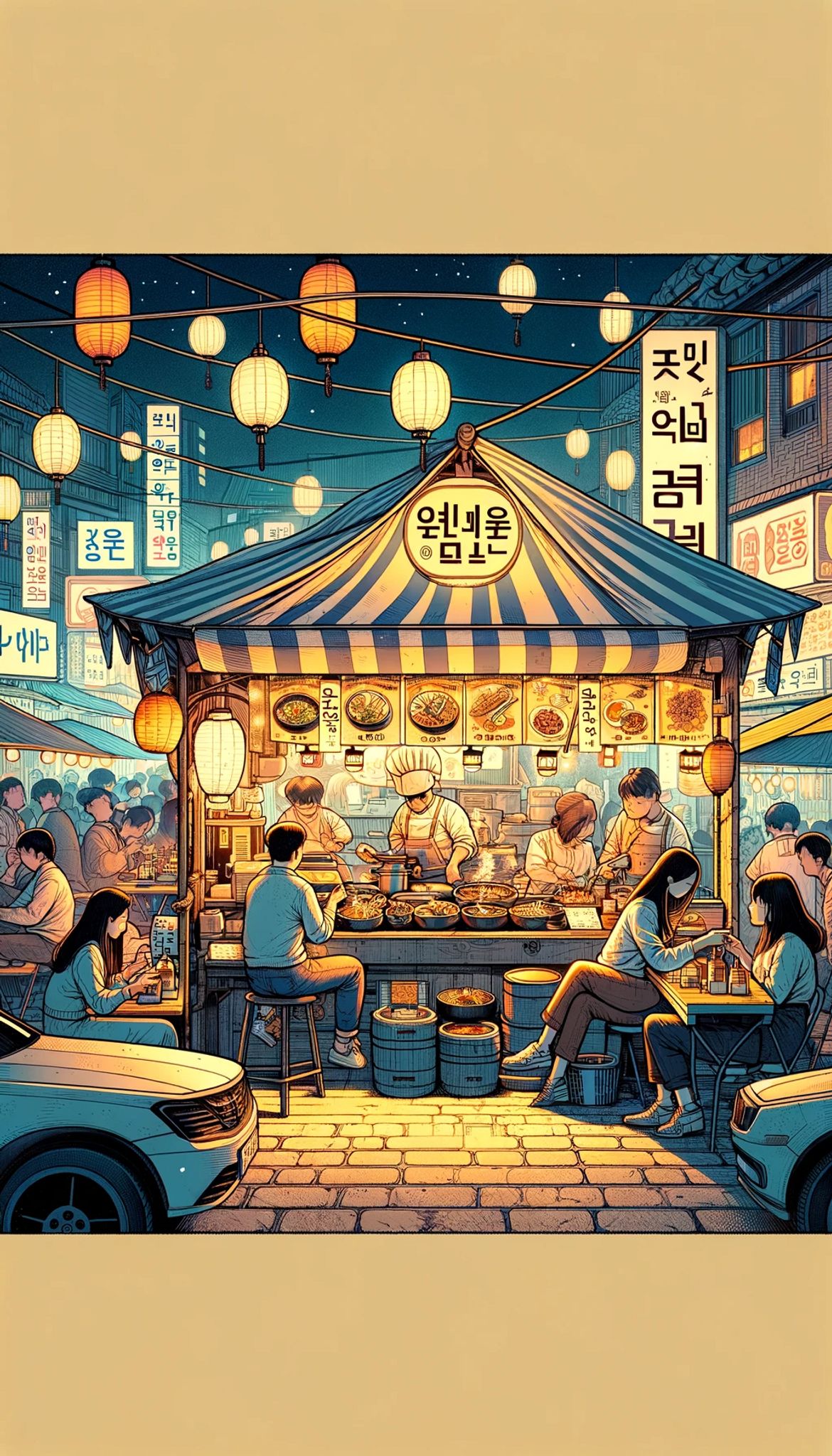 street-market-korean-food-stand