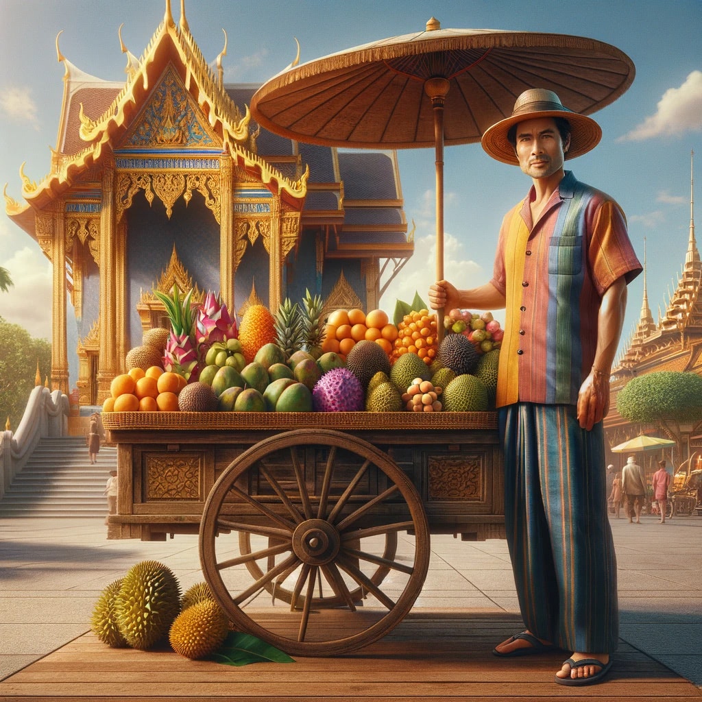 thai-fruit-seller-temple