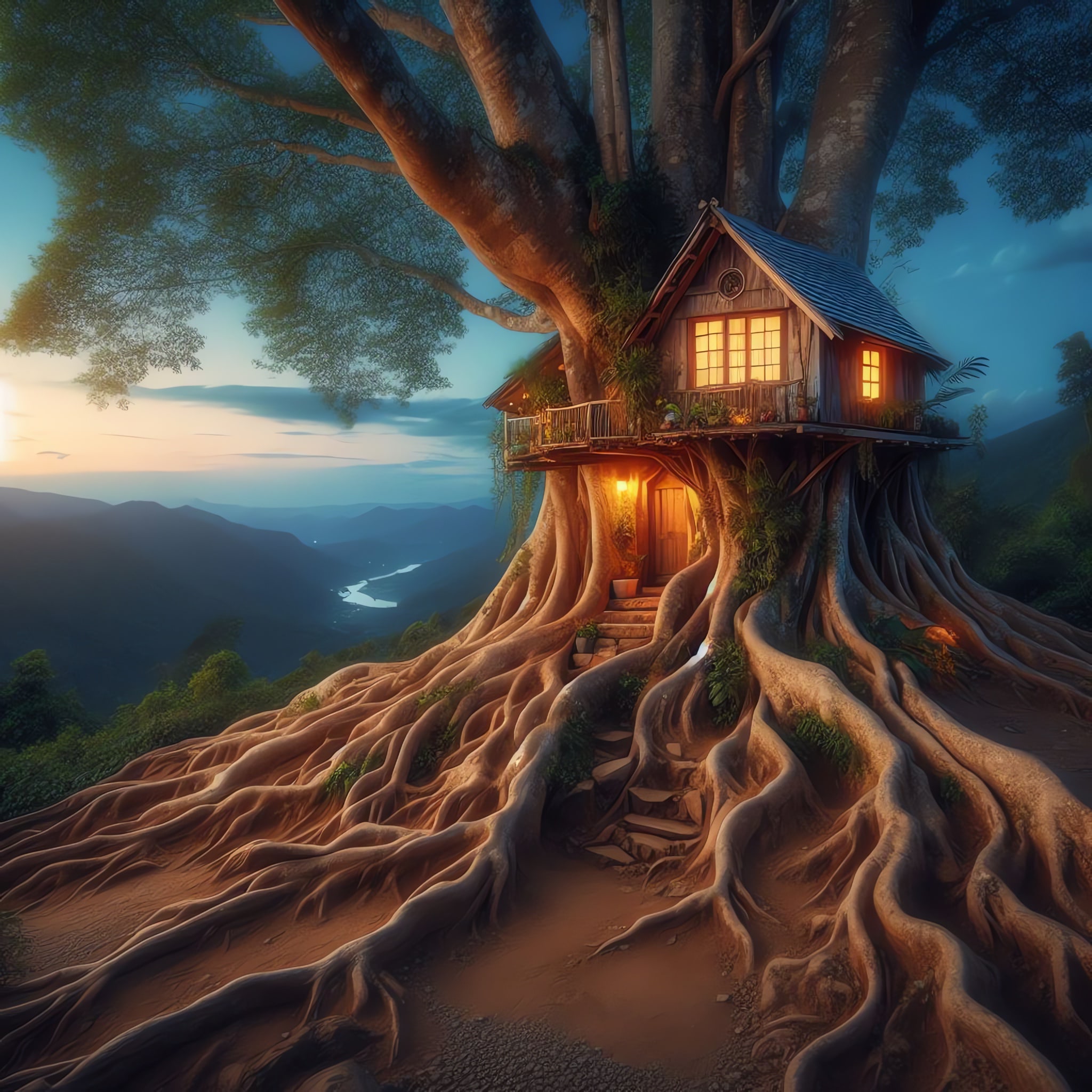 warm-house-in-the-trees