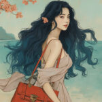 woman-with-long-curled-blueish-hair-with-luxury-handbag-5